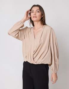 Nadine Blouse - Champagne