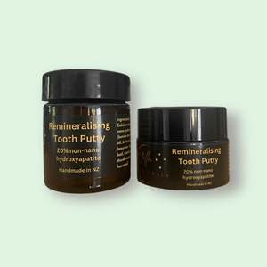 Frontpage: Mineral Tooth Putty 20% Non-Nano Hydroxyapatite *New Formula* 46g