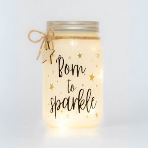 Born To Sparkle Sparkle Jar