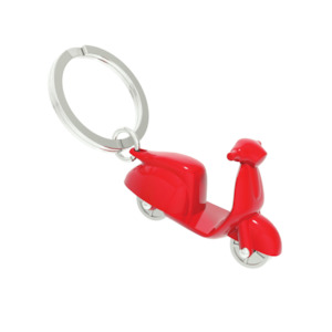 Keychains: Red Scooter Keychain