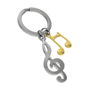Keychains: Musical Notes Keychain