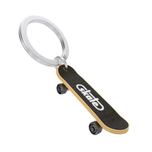Keychains: Skateboard Keychain
