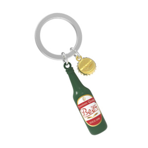 Keychains: Beer Bottle Keychain