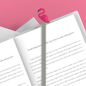 Bookmarks: Flamingo Bookmark