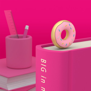 Bookmarks: Donut Bookmark