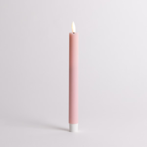 Pink LED Table Candle Two Pack