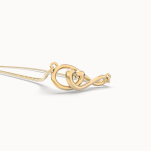 Chocli: Chocli Infinity 18K Gold plated necklace