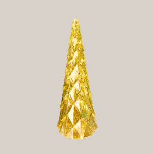 Noel: Classic Glass Tree in Gold
approx 32cm
