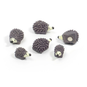 Magnets: Hedgehog Magnets (set of 6 )