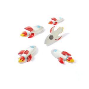Magnets: Rocket Magnets (set of 5)