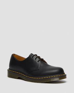 Dr Martens: Dr Martens 1461 Smooth Leather Oxford Shoe Black
