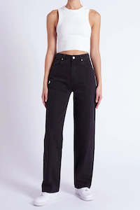 Abrand Jeans: Abrand A Carrie Jean 90's Vintage Black