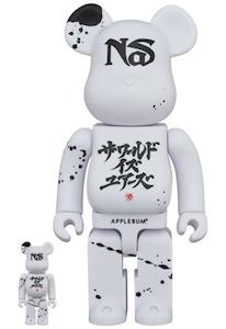 Medicom Be@rbrick NAS Applebum 100% and 400% Set