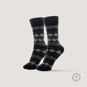 Pattent Goods: Pattent Socks - Berga Black US 6-9