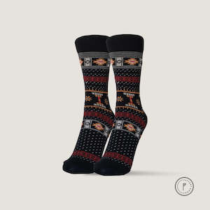 Pattent Goods: Pattent Socks - Hazel Black US 6-9