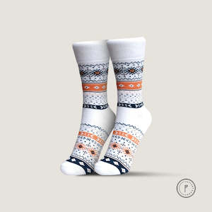 Pattent Socks - Summer White US 6-9