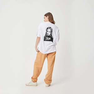 X-Girl Face SS Tee - White