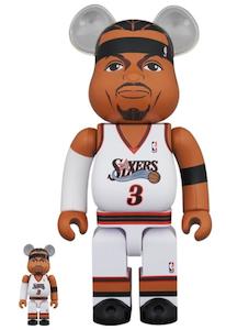 Medicom BearBrick Allen Iverson - 100% & 400%