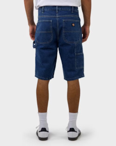 Dickies SDX200 11'' Relaxed Fit Denim Carpenter Short - Stone Washed Indigo