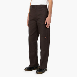 Dickies Double Knee Work Pants Loose Fit - Dark Brown