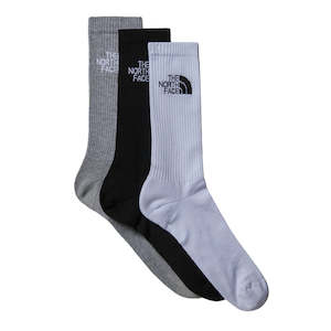 Socks: The North Face Multisport Cush Crew Socks - 3-Pack