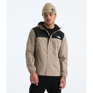 The North Face Men's Antora Jacket - Mushroom Grey/TNF Black