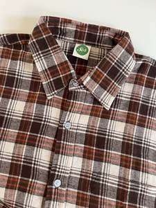 Flannel: SOS Colombo Flannel L/S Shirt - Brown Plaid
