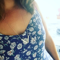 Products: V necklace - Stephanie Grace Jewellery