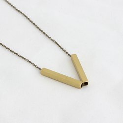 Stephanie Grace Jewellery: Classic v necklace - gracie jewellery