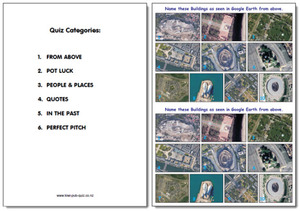 Products: Pub Quiz Pack 1601