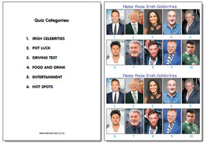 Products: Pub Quiz Pack 1611