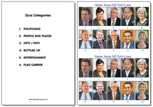 Products: Pub Quiz Pack 1617