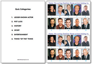 Products: Pub Quiz Pack 1659