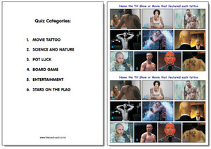 Products: Pub Quiz Pack 1660
