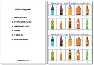Products: Pub Quiz Pack 1668