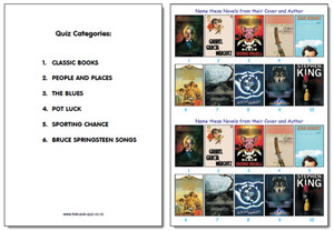 Products: Pub Quiz Pack 1714