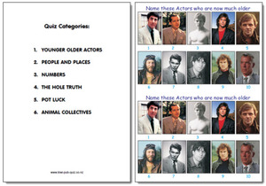 Products: Pub Quiz Pack 1716