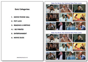 Products: Pub Quiz Pack 1730