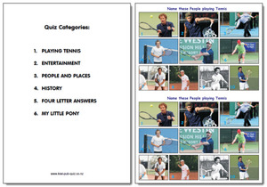 Products: Pub Quiz Pack 1735