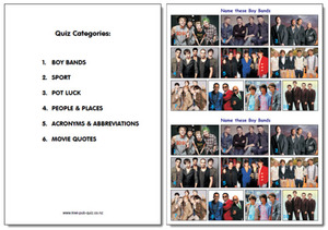 Products: Pub Quiz Pack 1739