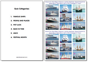 Products: Pub Quiz Pack 1753