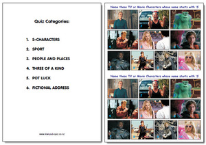 Products: Pub Quiz Pack 1756