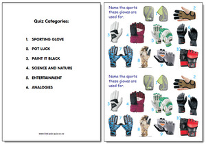 Products: Pub Quiz Pack 1757