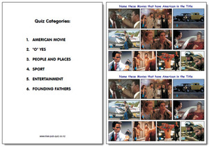 Products: Pub Quiz Pack 1781