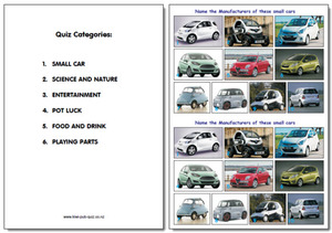 Products: Pub Quiz Pack 1782