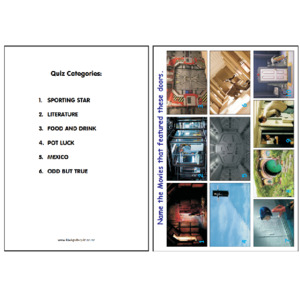 Products: Pub Quiz Pack 1905