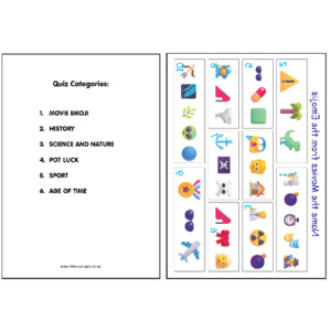 Products: Pub Quiz Pack 1903