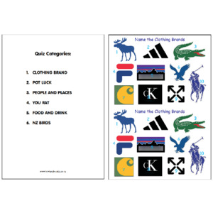 Pub Quiz Pack 1901