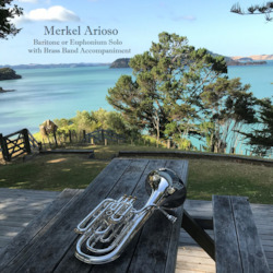 Brass Solos With Band: Arioso for Cello and Organ arranged as a Baritone or Euphonium Solo with Brass Band