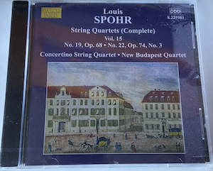 Classical Cds: SPOHR, L : String Quartets (Complete), Vol. 15 - Nos. 19 and 22